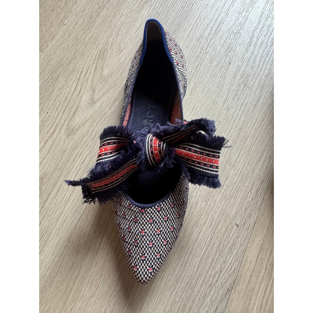 Rothys Coral Dot Store Exclusive 2019 Mary Jane - Picture 6 of 8
